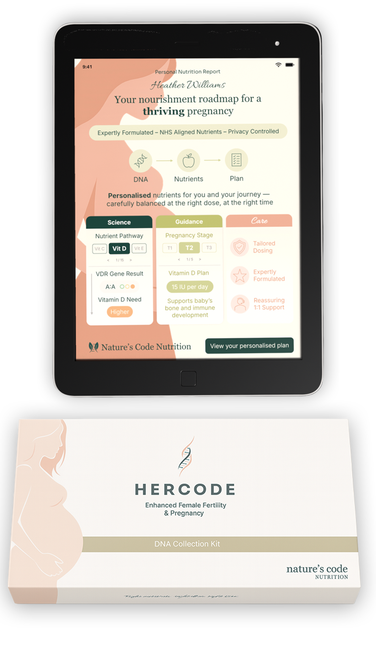 HerCode Test & Vitality Plan